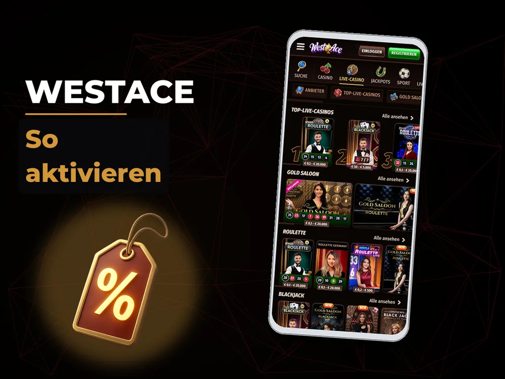 Westace - So aktivieren