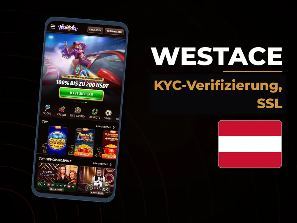 Westace - KYC-Verifizierung, SSL